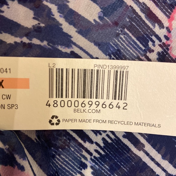 NWT New Directions 3/4 Sleeve Blouse, size US 2X - Picture 10 of 10